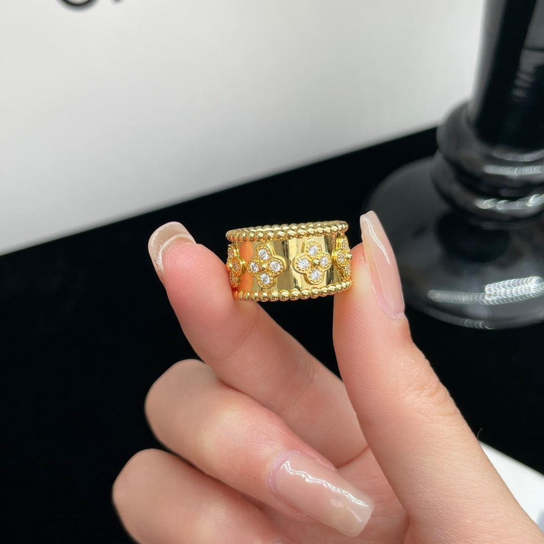 [Cadisa]PERLEE DIAMOND LARGE RING