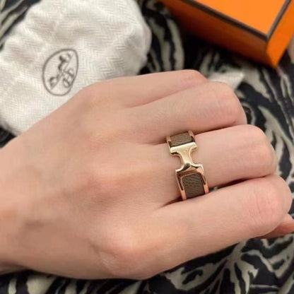 [Cadisa]OLYMPE PINK GOLD RING