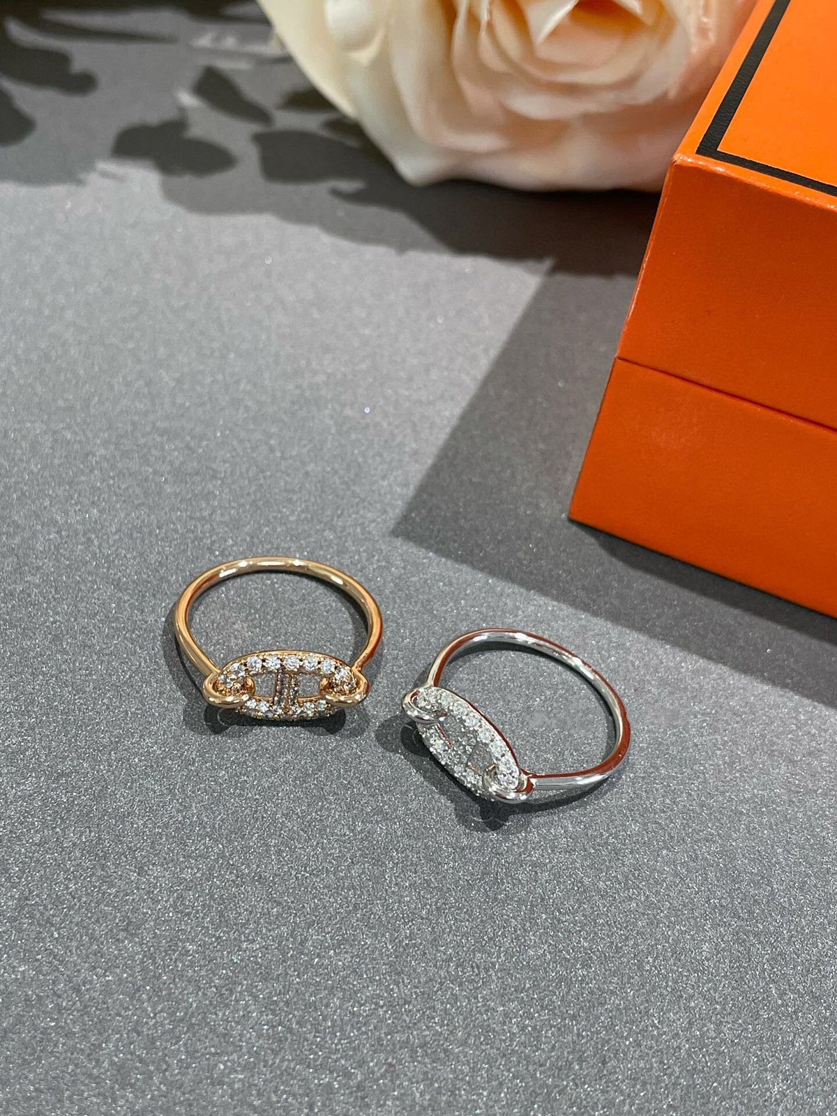[Cadisa]RONDE SMALL DIAMOND RING