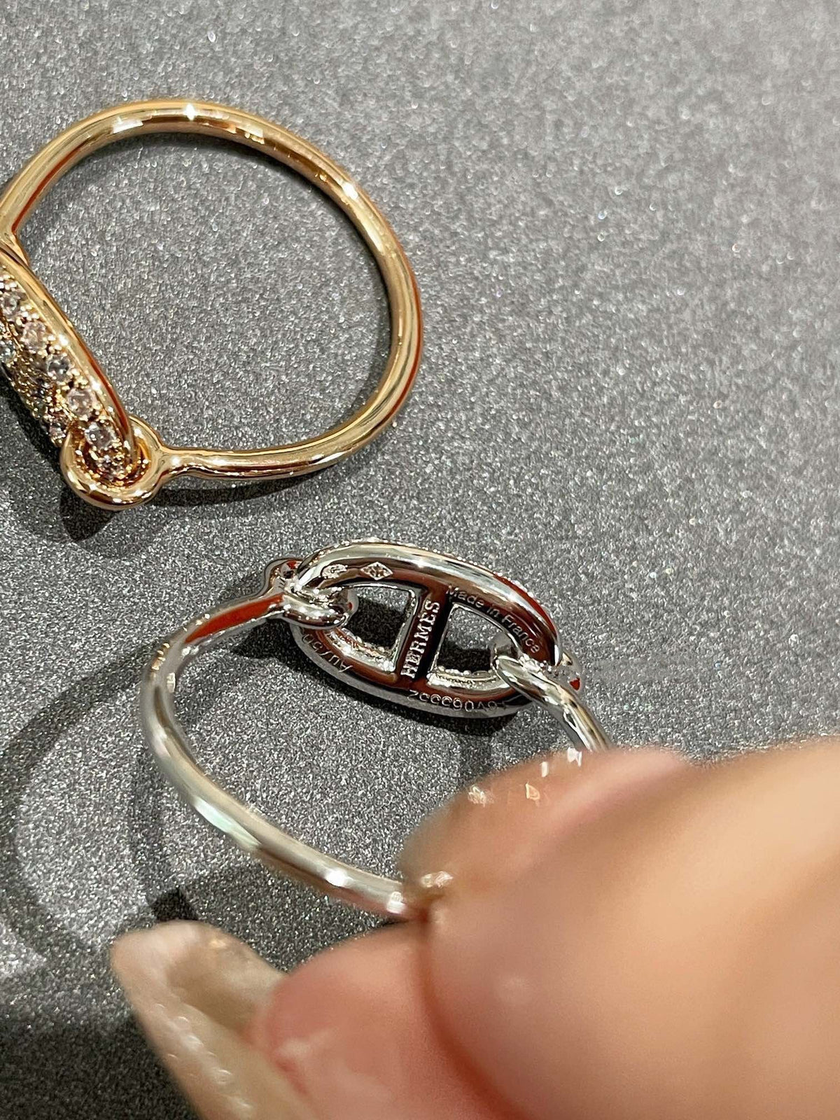 [Cadisa]RONDE SMALL DIAMOND RING