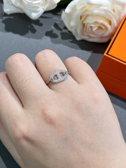 [Cadisa]RONDE SMALL DIAMOND RING