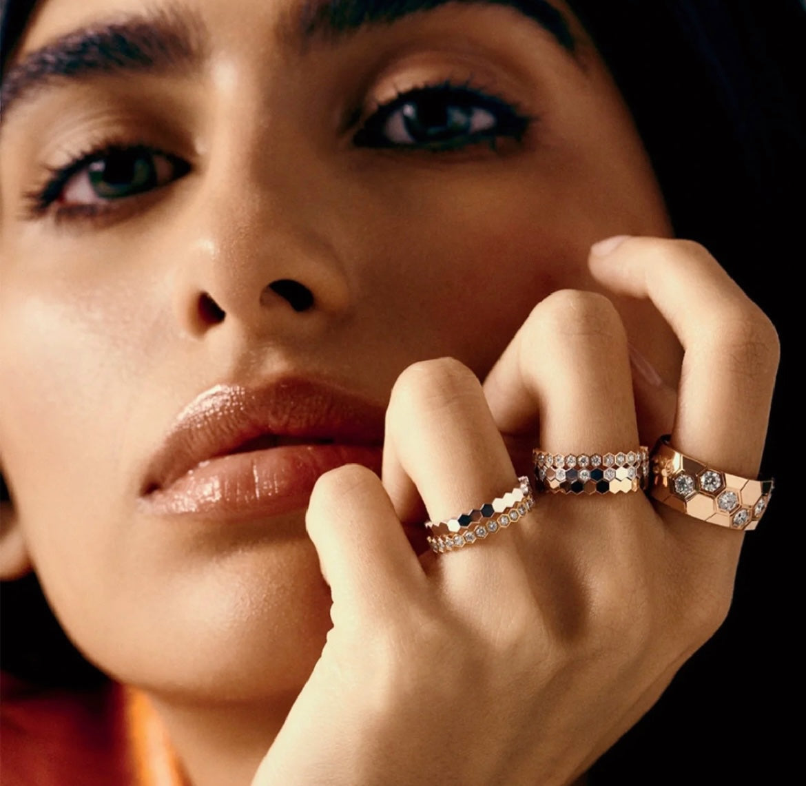 [Cadisa]BEE LOVE DIAMOND LARGE RING