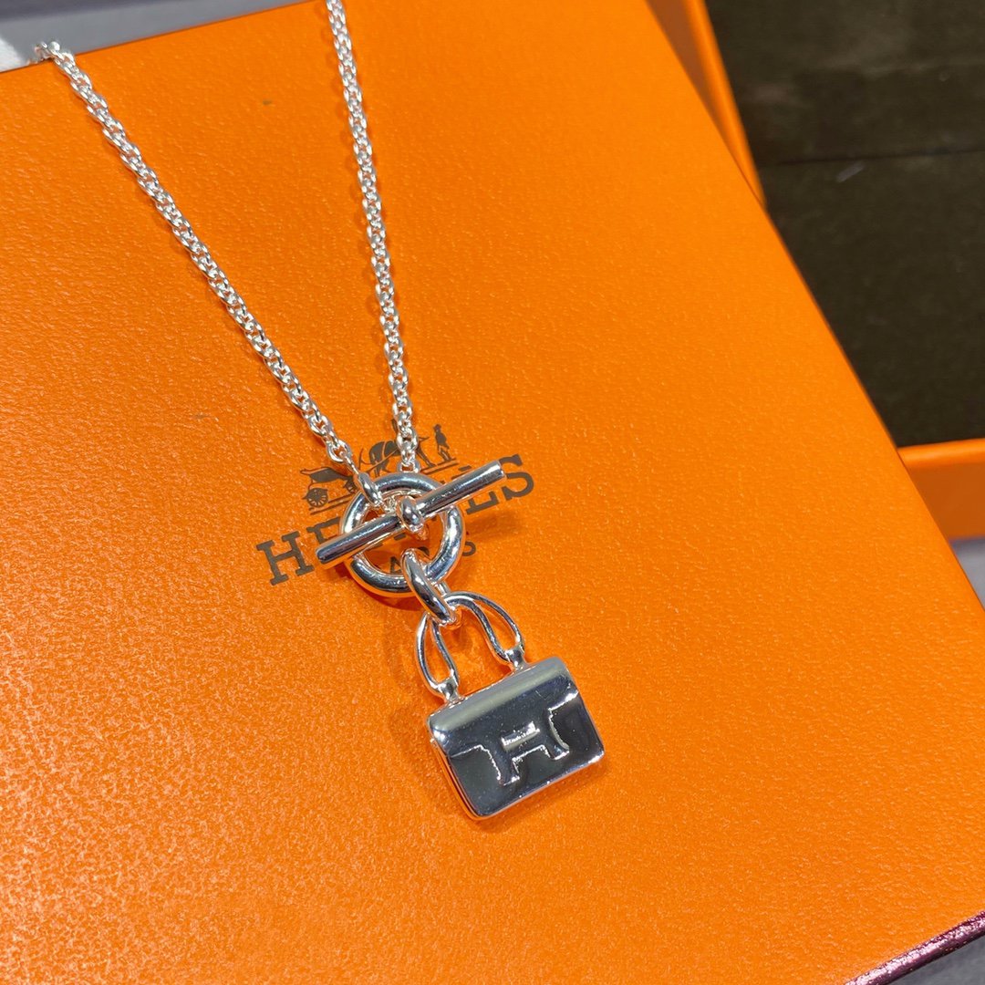 [Cadisa]CONSTANCE PEDANT SILVER NECKLACE