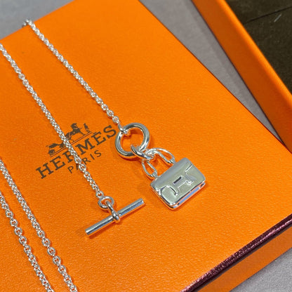 [Cadisa]CONSTANCE PEDANT SILVER NECKLACE