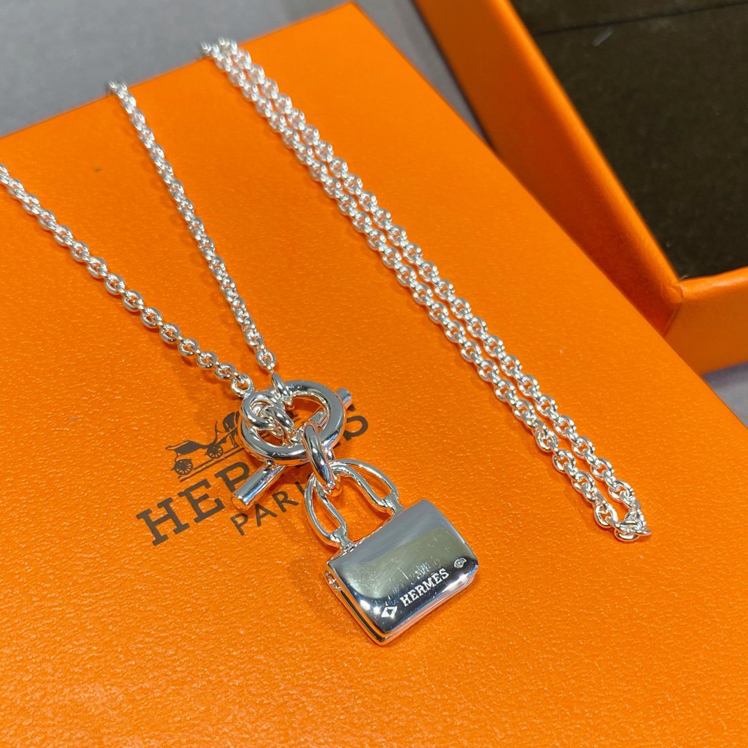 [Cadisa]CONSTANCE PEDANT SILVER NECKLACE