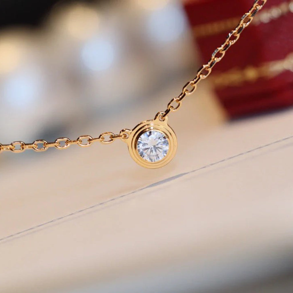 [Cadisa] DAMOUR DIAMOND NECKLACE