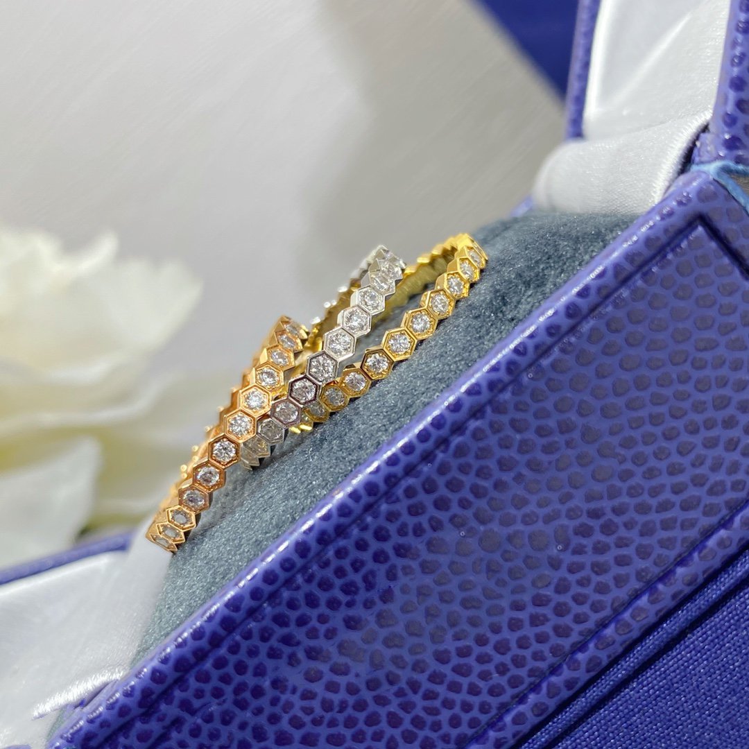 [Cadisa]BEE LOVE DIAMOND PAVED SMALL RING