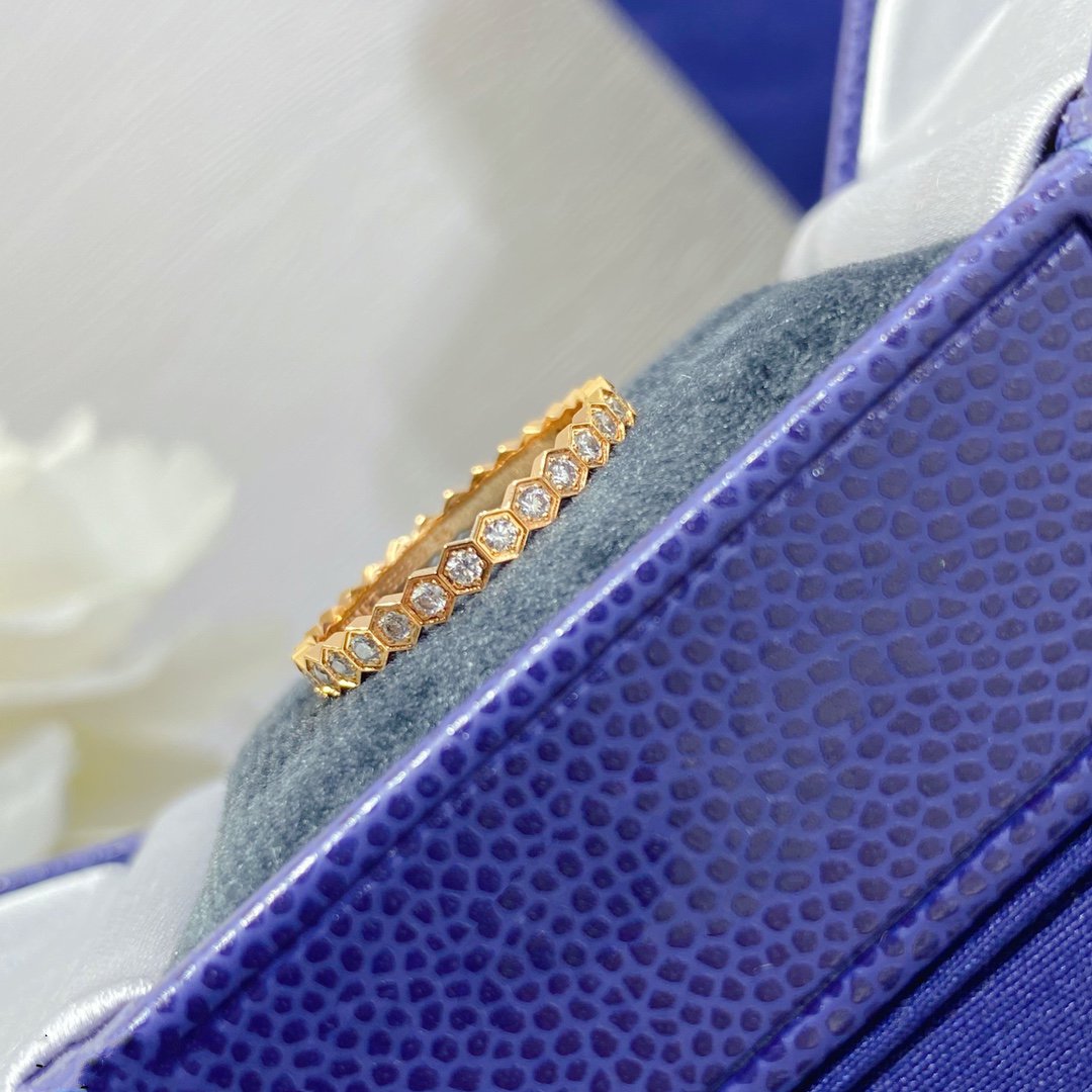 [Cadisa]BEE LOVE DIAMOND PAVED SMALL RING