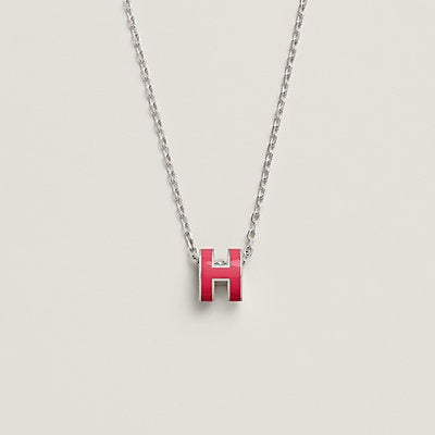 [Cadisa]H NECKLACE PINK