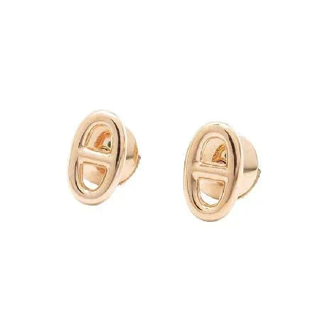 [Cadisa]CHAINE SMALL EARRINGS GOLD AND SILVER