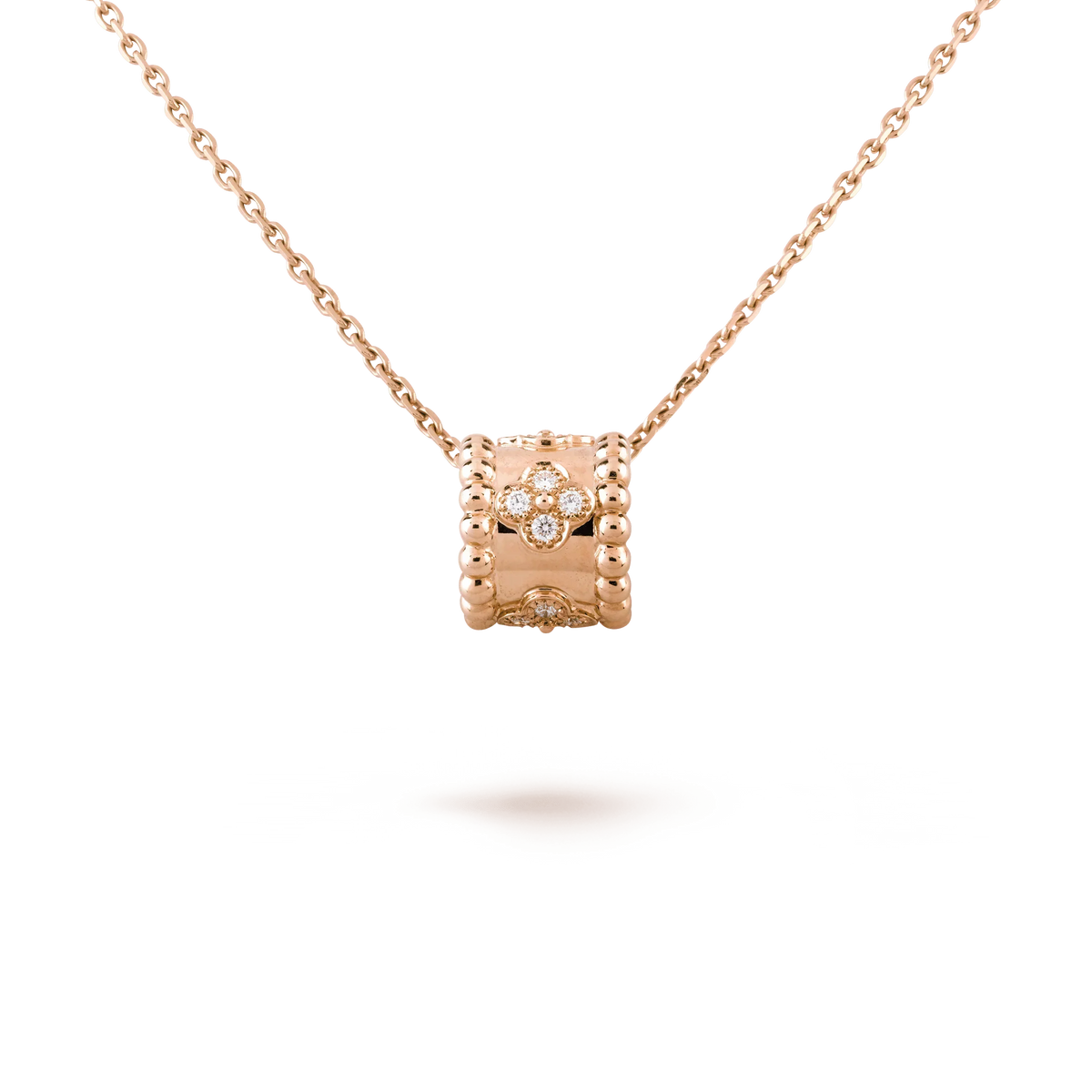 [Cadisa]PERLEE PEDANT NECKLACE GOLD / ROSE GOLD
