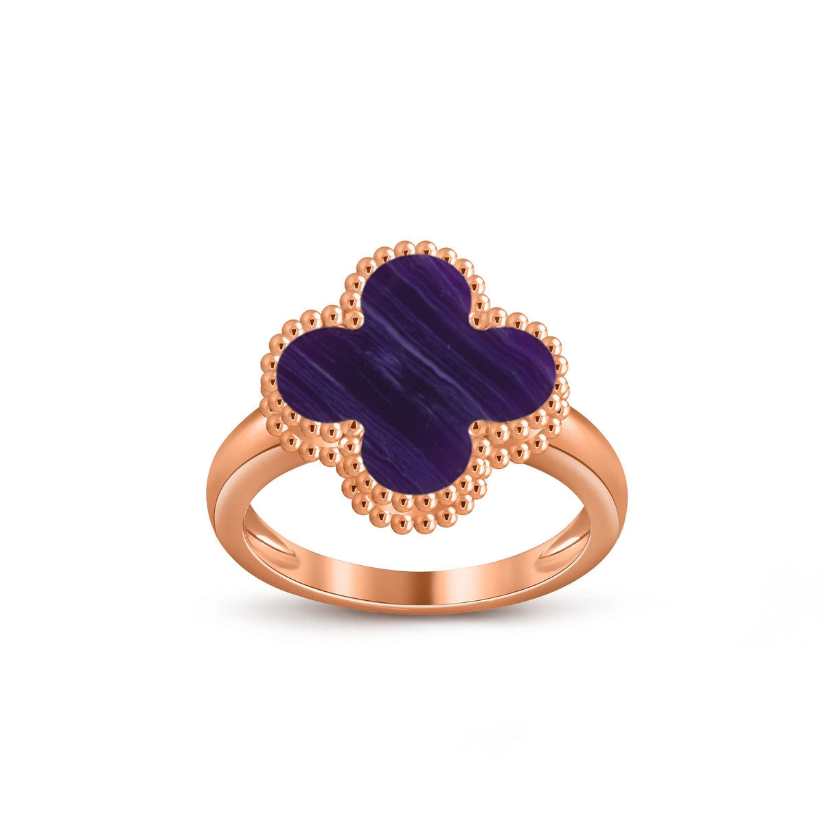 [Cadisa]CLOVER RING ROSE GOLD COLLECTION