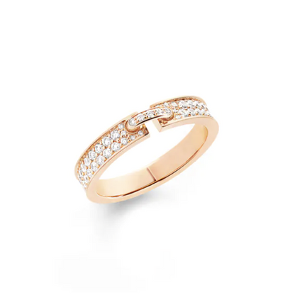 [Cadisa]ALLIANCE LIENS VIDENCE PAVED DIAMOND 4MM RING
