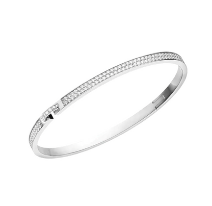 [Cadisa]LIENS VIDENCE DIAMOND PAVED BRACELET