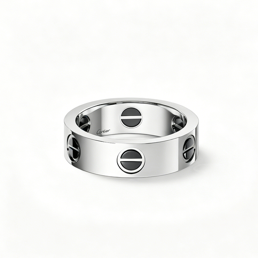 [Cadisa] LOVE RING 5.5MM NO DIAMONDS  CERAMIC