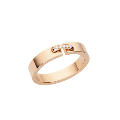 [Cadisa]ALLIANCE LIENS VIDENCE DIAMOND 4MM RING
