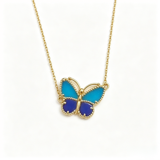 [Cadisa] 2026 NEW LUCKY BUTTERFLY 1 MOTIFS NECKLACE