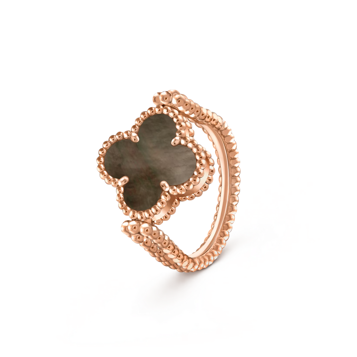 [Cadisa]CLOVER RIVERSIBLE RING ROSE GOLD COLLECTION