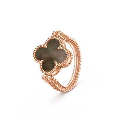 [Cadisa]CLOVER RIVERSIBLE RING ROSE GOLD COLLECTION
