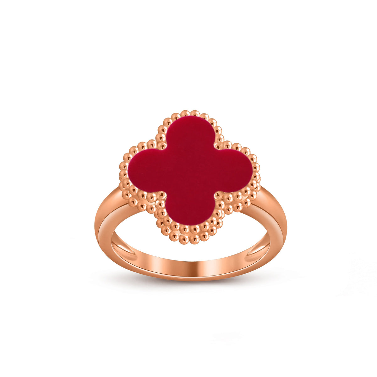 [Cadisa]CLOVER RING ROSE GOLD COLLECTION