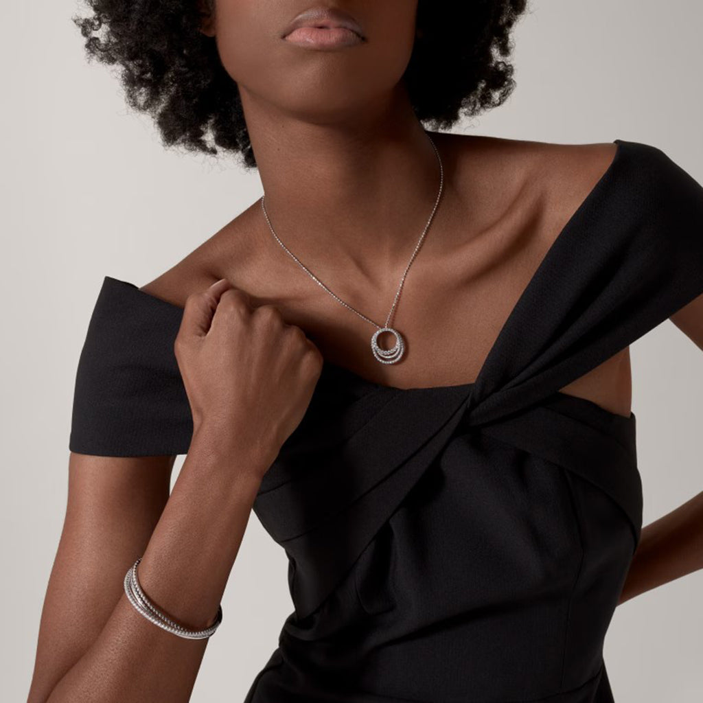 [Cadisa] ETINCELLE  FULL DIAMOND NECKLACE