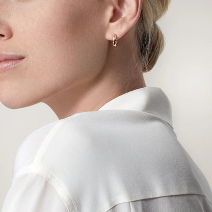 [Cadisa] TRINITY ON DIAMOND MINI EARRINGS
