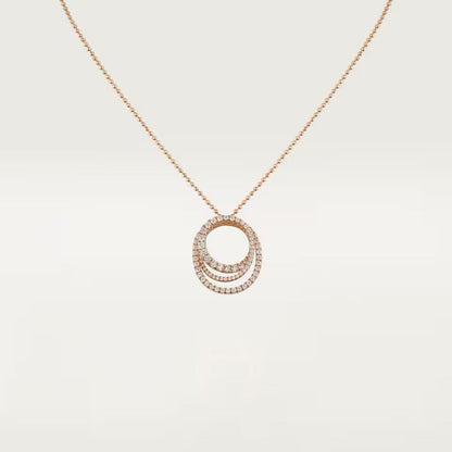 [Cadisa] ETINCELLE  FULL DIAMOND NECKLACE