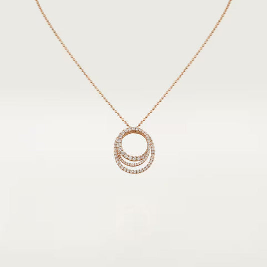 [Cadisa] ETINCELLE  FULL DIAMOND NECKLACE