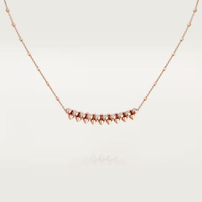 [Cadisa] CLASH  MEDIUM DIAMOND NECKLACE