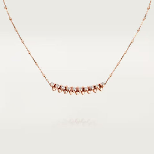 [Cadisa] CLASH  MEDIUM DIAMOND NECKLACE