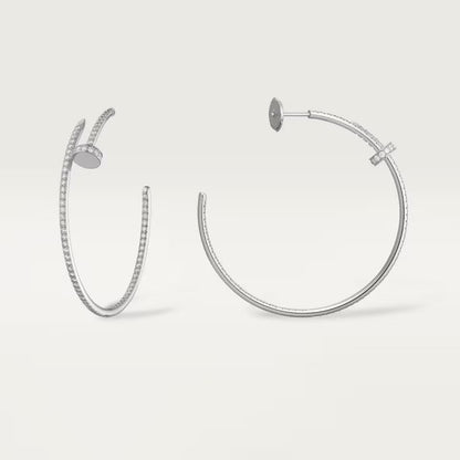 [Cadisa] JUSTE FULL DIAMOND LARGE EARRINGS