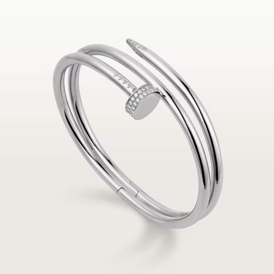 [Cadisa] JUSTE BRACELET 3.5MM DOUBLE ROW DIAMOND