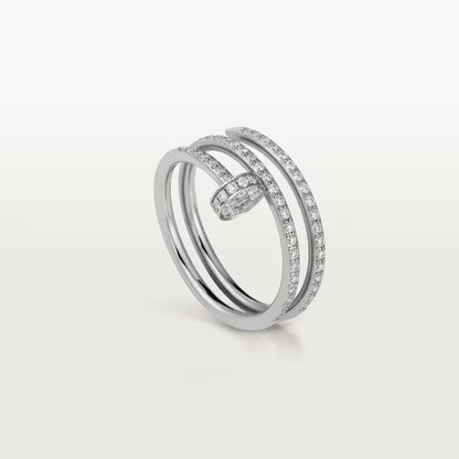 [Cadisa] JUSTE RING 4.8MM FULL DIAMOND
