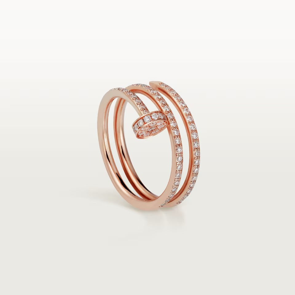 [Cadisa] JUSTE RING 4.8MM FULL DIAMOND