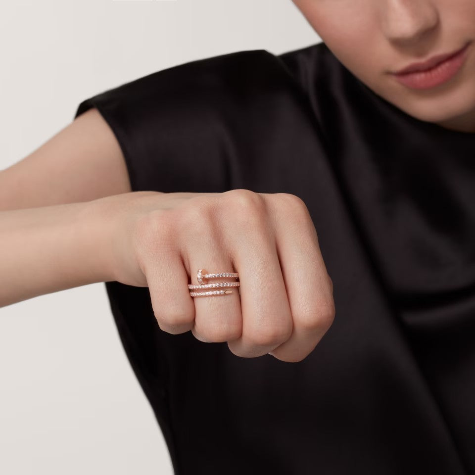 [Cadisa] JUSTE RING 4.8MM FULL DIAMOND