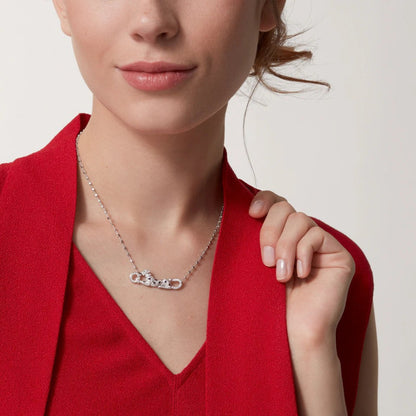 [Cadisa] PANTHERE PAVED DIAMOND NECKLACE