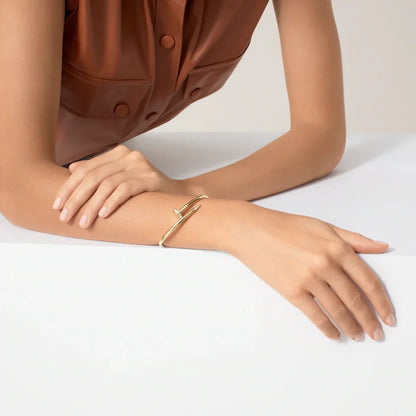 [Cadisa] JUSTE BRACELET 3.5MM DIAMONDS