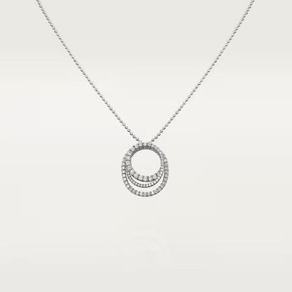 [Cadisa] ETINCELLE  FULL DIAMOND NECKLACE