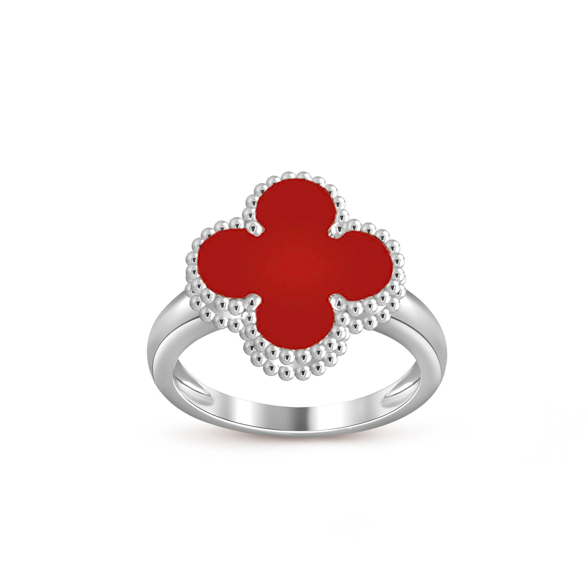 [Cadisa]CLOVER SILVER RING COLLECTION
