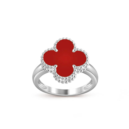 [Cadisa]CLOVER SILVER RING COLLECTION