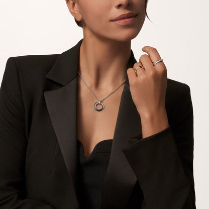 [Cadisa] TRINITY CERAMIC NECKLACE