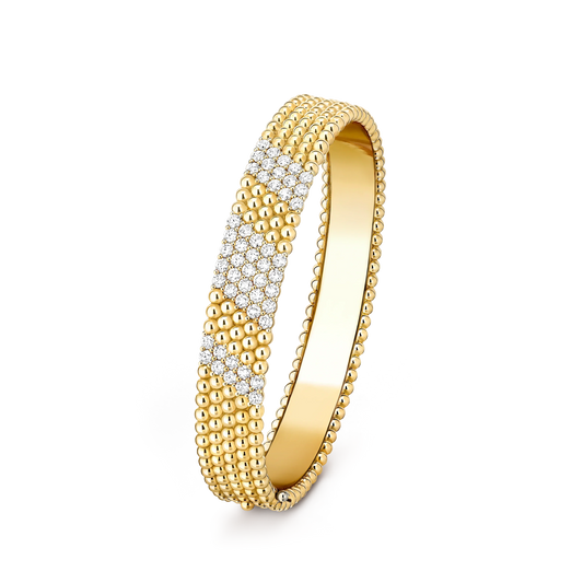 [Cadisa]  FIVE-ROW DIAMOND BRACELET