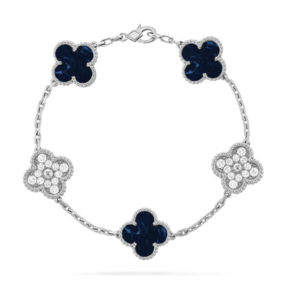 [Cadisa]CLOVER 5 MOTIF PIETERSITE BRACELET COLLECTION