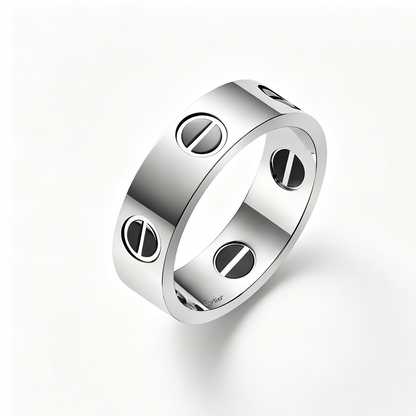 [Cadisa] LOVE RING 5.5MM NO DIAMONDS  CERAMIC