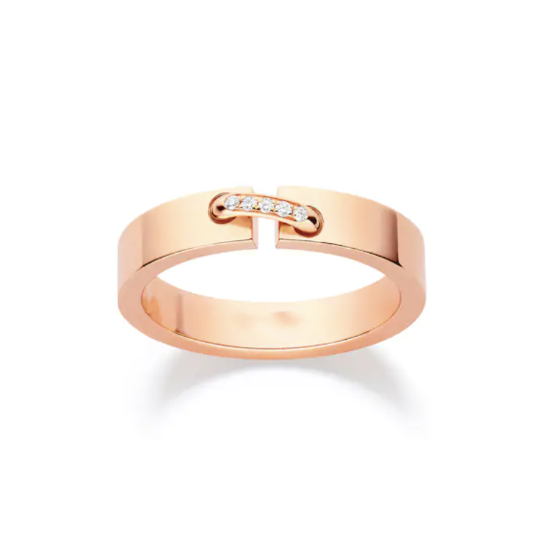 [Cadisa]ALLIANCE LIENS VIDENCE DIAMOND 4MM RING