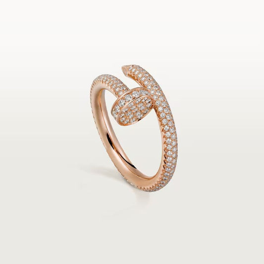 [Cadisa] JUSTE RING 2.6MM FULL DIAMOND