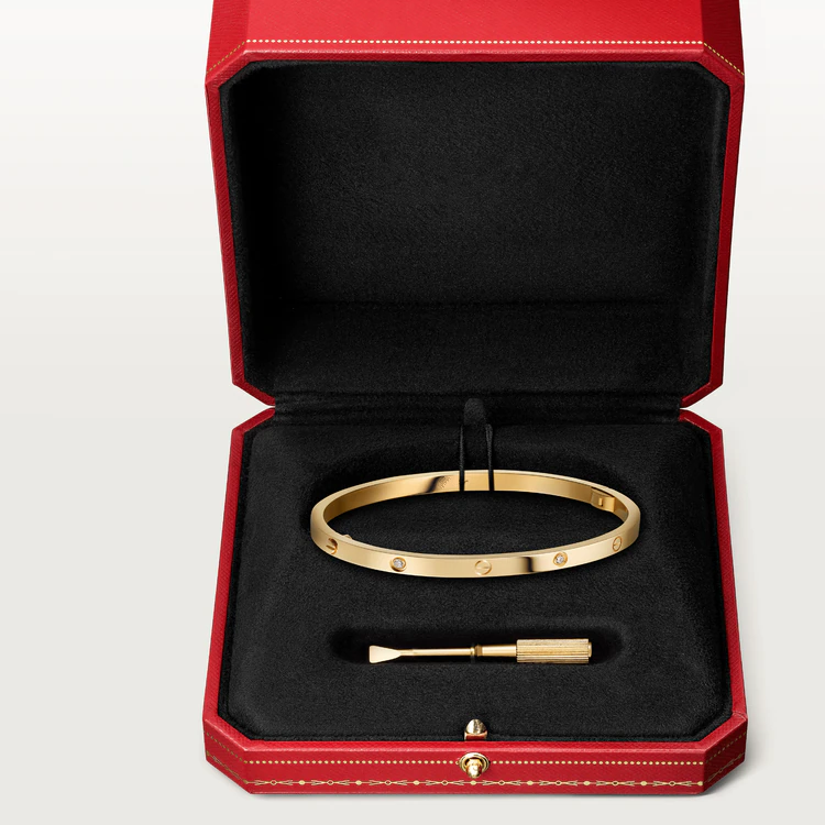 [Cadisa] LOVE BRACELET 3.65MM 6 DIAMONDS