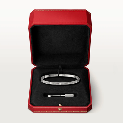 [Cadisa] LOVE BRACELET 3.65MM DIAMOND-PAVED