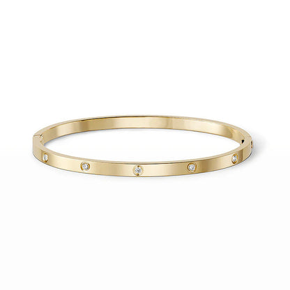 [Cadisa] LOVE BRACELET 3.65MM 10 DIAMONDS