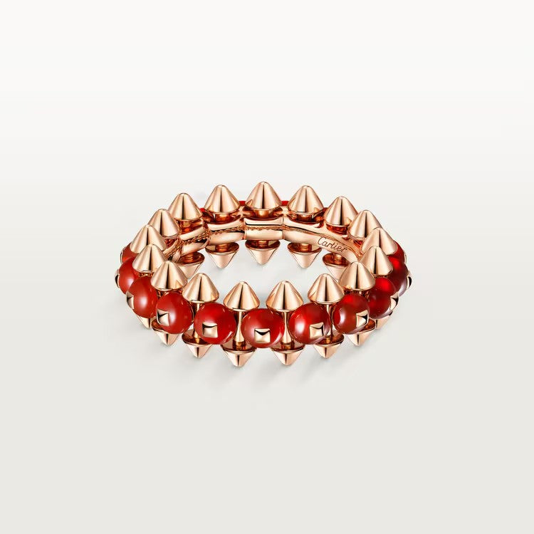 [Cadisa] CLASH 7.9MM AGATE CHALCEDONY RING